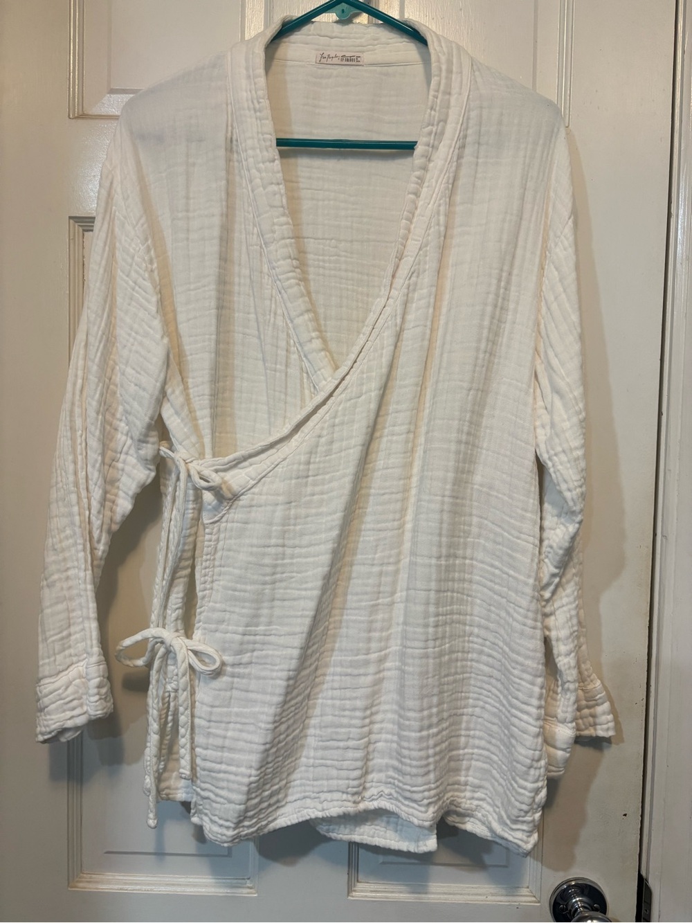 CP Shades x Free People Wrap Cotton Double Cloth Top